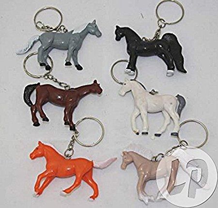 LPP6522 - Key ring horse - 6 cm - Random color - 1