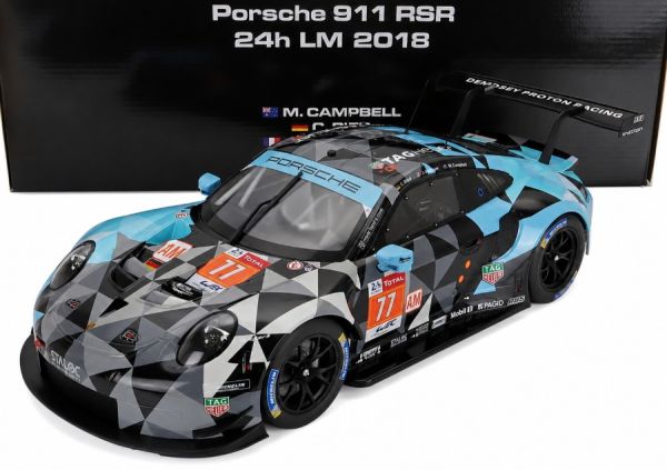 IXO-LEGT12007 - PORSCHE 911 RSR Dempsey-Proton #77 – 2018 24 Hours of Le Mans Winner (M. Campbell / C. Ried / J. Andlauer) - 1