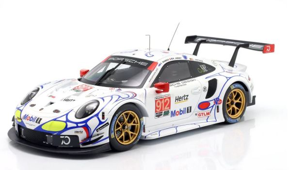 IXO-LEGT18011 - PORSCHE 911 RSR #912 Porsche GT Petit Mans Team 2018 BAMBER / VANTHOOR / JAMINET - 1
