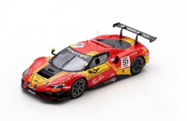 LOSLSRC188 - FERRARI 296 GT3 #51 2nd in the 24H SPA 2024 A.ROVERA/D.RIGON/A.PIER GUIDI - 1
