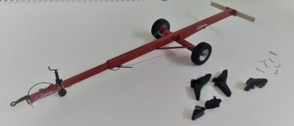 PMAM-007-ROUGE - COCHET GTSH Red Cutting Trolley - 1