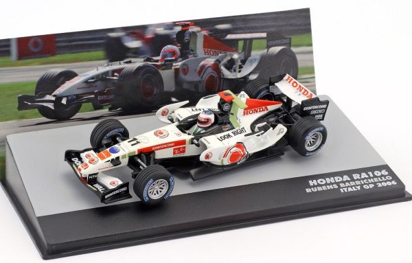 MAGKFIBAR11 - Formula 1 HONDA RA106 2006 #11 driver Rubens Barrichello - 1