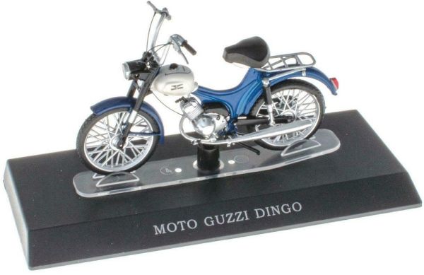 MAGMOT014 - Moped MOTO GUZZI Dingo 1965 white and blue - 1