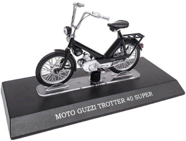 MAGMOT023 - Moped MOTO GUZZI Trotter 40 Super 1966 black - 1