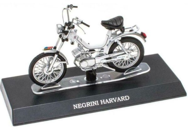 MAGMOT030 - NEGRINI Harvard moped 1977 white - 1