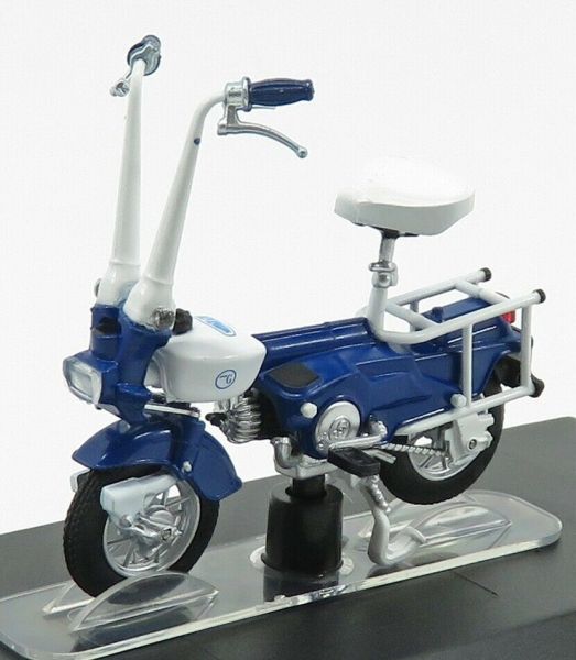 MAGMOT052 - CARNIELLI Motograziella ia Serie blue and white moped - 1