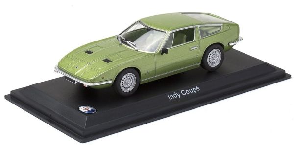 MAGMAS09 - MASERATI Indy Coupe 1969 green metallic - 1
