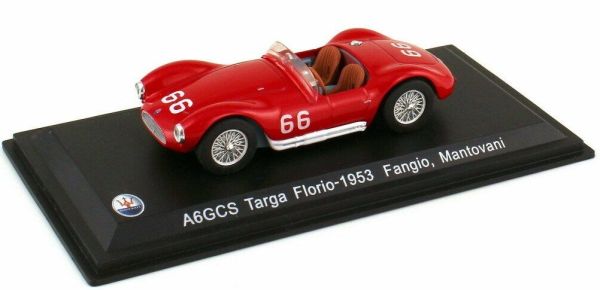 MAGMAS03 - MASERATI A6GCS Targa Florio 1953 #66 Fangio / Mantovani drivers - 1