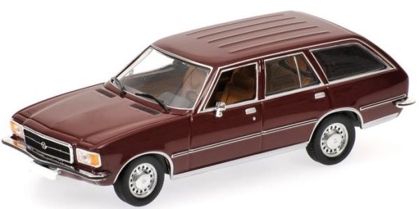 MNC400044012 - OPEL Rekord D Caravan 1975 dark red - 1