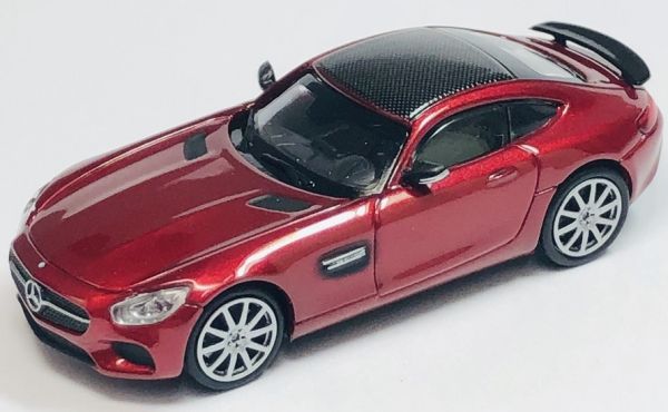 MNC870037121 - MERCEDES BENZ AMG GTS 2015 metal red - 1