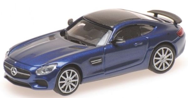 MNC870037124 - MERCEDES BENZ AMG GTS 2015 metal blue - 1