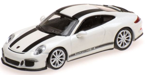 MNC870066226 - PORSCHE 911 R 2016 white with stipes black - 1