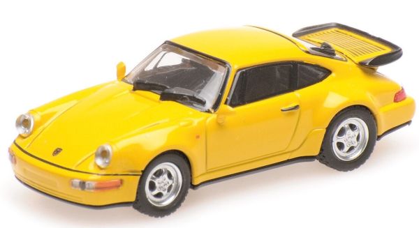 MNC870069102 - PORSCHE 911 Turbo 1990 yellow - 1