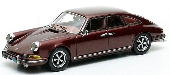MTX41607-022 - PORSCHE 911 Troutman and Barnes 4 door 1967 brown - 1