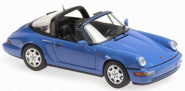 MXC940061360 - PORSCHE 911 Carrera 2 Targa 1991 blue - 1