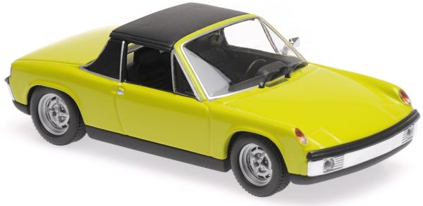 MXC940065660 - VOLKSWAGEN PORSCHE 914/4 1972 green roof black - 1