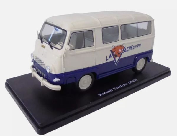 MAG24LAVACHE - RENAULT Estafette 1962 - La Vache qui Rit blue and white - 1