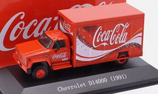 MAGRANCHEVROLET - CHEVROLET D14000 1991 red - COCA-COLA - 1