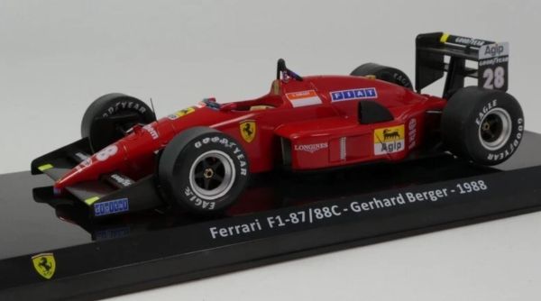 MY3ALA0028 - FERRARI F1-87/88c 1988 #28 - Gerhard Berger - 1