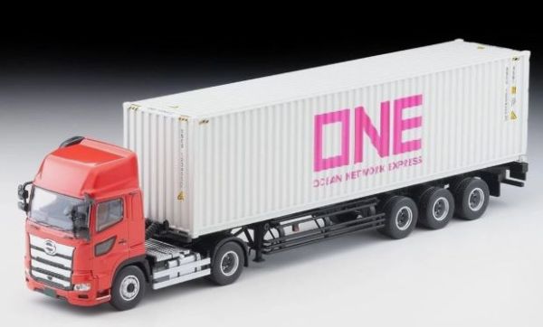 TOMLV-N292D - HINO Profia 4x2 with container carrier and 40-foot container ONE - 1