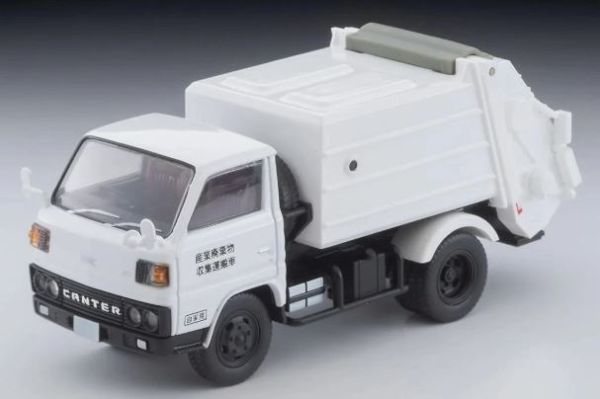 TOMLV-N343B - MITSUBISHI Fuso Canter trash can with figurine and accessories - 1