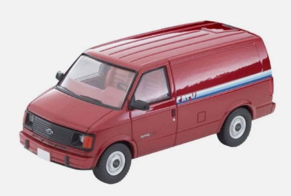 TOMLV-N344A - Red CHEVROLET Astro Van - 1