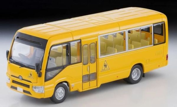 TOMLV-N348A - Yellow Toyota Coaster School Bus - 1