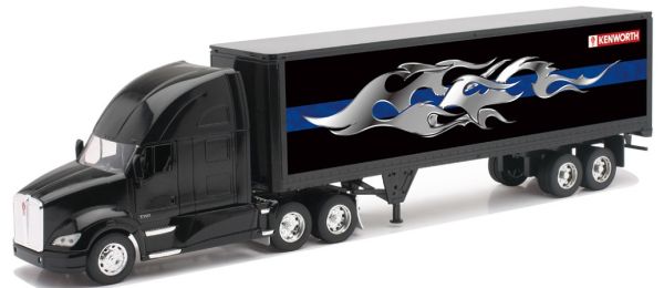 NEW10273 - KENWORTH T700 6x4 with trailer rigide box 2 axles - 1