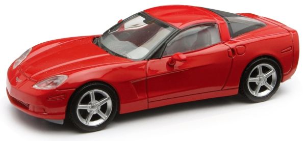 NEW19213L - CHEVROLET Corvette 2006 red - 1