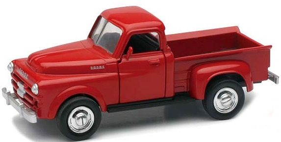 NEW54283A - DODGE pick-up truck red - 1