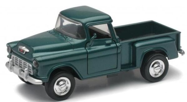 NEW54283D - CHEVROLET Step side pick-up green - 1