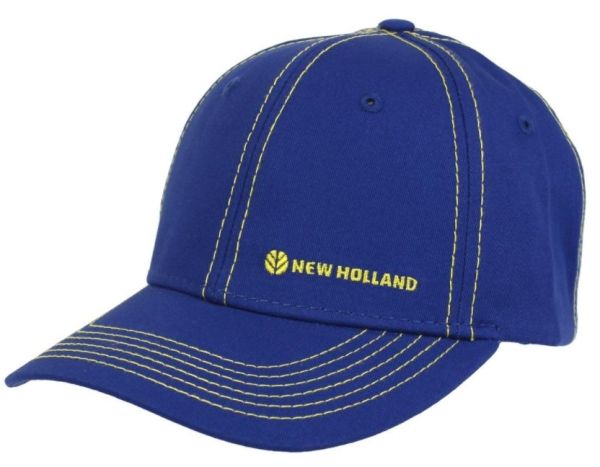 CASNH2185 - NEW HOLLAND Blue cap with yellow logo - 1