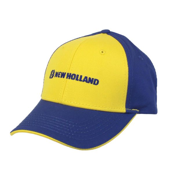 NH2186 - Yellow and blue NEW HOLLAND cap - 1