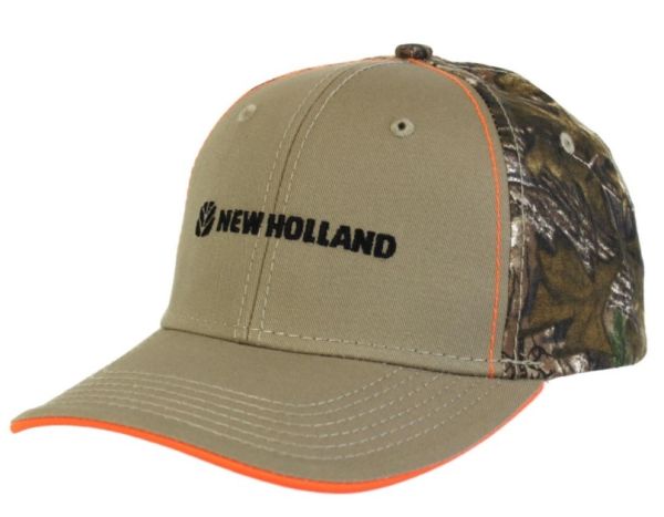 CASNH2192 - NEW HOLLAND Khaki and camouflage cap - 1
