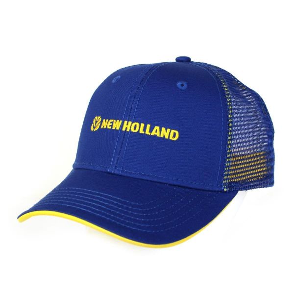 CASNH600 - NEW HOLLAND Blue Cap with yellow logo - 1