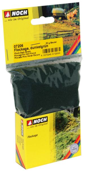 NOC07206 - Flock dark green - 1