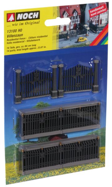 NOC13100 - 8 fenced 9,5x3cm and 2 portals 5x3,5cm - 1
