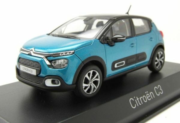 NOREV155264 - CITROEN C3 2020 metal green blue roof black - 1
