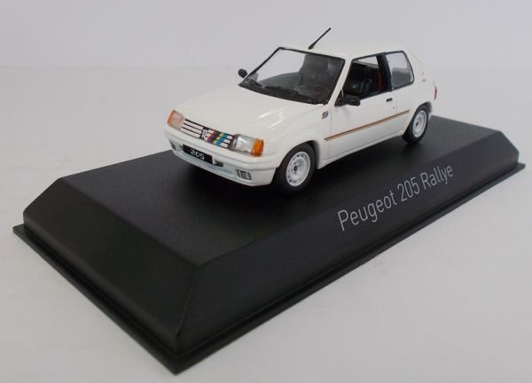 NOREV471750 - PEUGEOT 205 Rallye 1988 white - 1