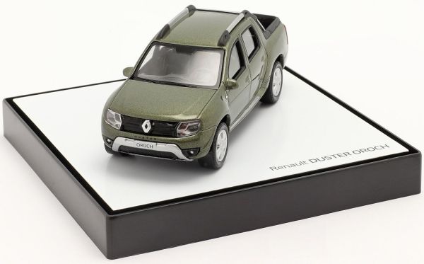 NOREV80361 - RENAULT Duster Oroch pick-up 2016 grey/metallic green manufacturer box - 1
