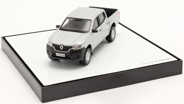 NOREV85154 - RENAULT Alaskan double cabin pick-up 4x4 2018 gray box manufacturer - 1