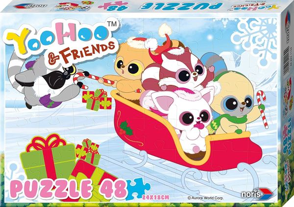 NORI606031130 - Puzzle 48 Pieces YooHoo and friends 24 x 18 cm - 1
