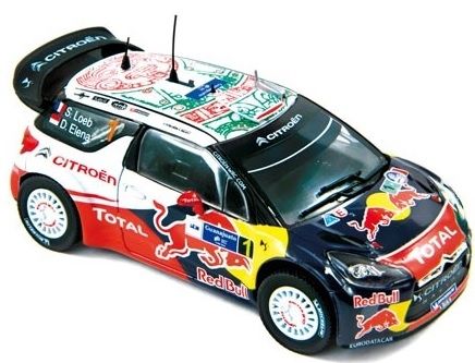 NOREV155351 - CITROEN DS3 WRC Winner Mexico Rally 2011 Loeb / Elena RED BULL - 1