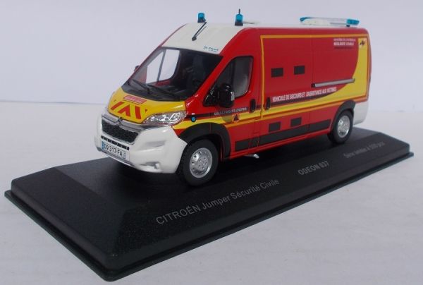ODE037 - CITROEN Jumper VSAV Sécurité Civile Nogent le Rotrou limited to 500 units - 1