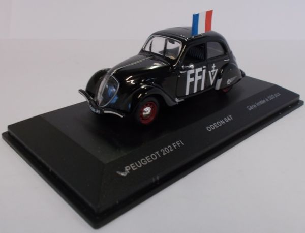 ODE047 - PEUGEOT 202 des FFI WWII limited 500 units - 1