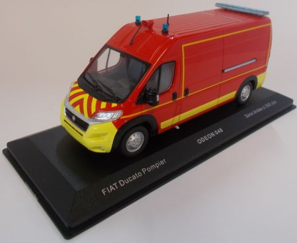 ODE048 - FIAT Ducato french fire car VSR decalc inclued limited 500 units - 1