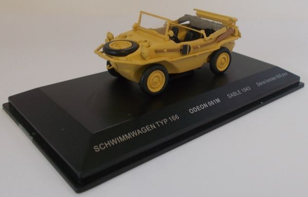 ODE061M - VOLKSWAGEN Schwimmwagen amphibious sable 1943 German army limited to 500 copies - 1
