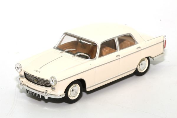 ODE080 - PEUGEOT 404 Sedan 1961 White - 1