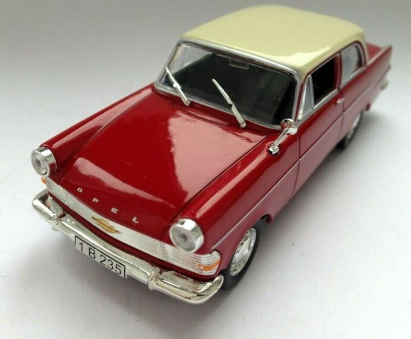 MAGLCOREKORDP2 - OPEL Rekord P2 2 2-door sedan 1961 red white roof sold in blister - 1