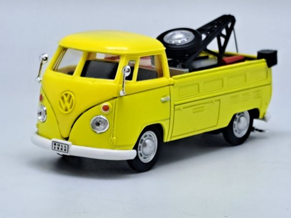 CAR13457 - VOLKSWAGEN Type 1 Pick-up Tow Truck Yellow - 1